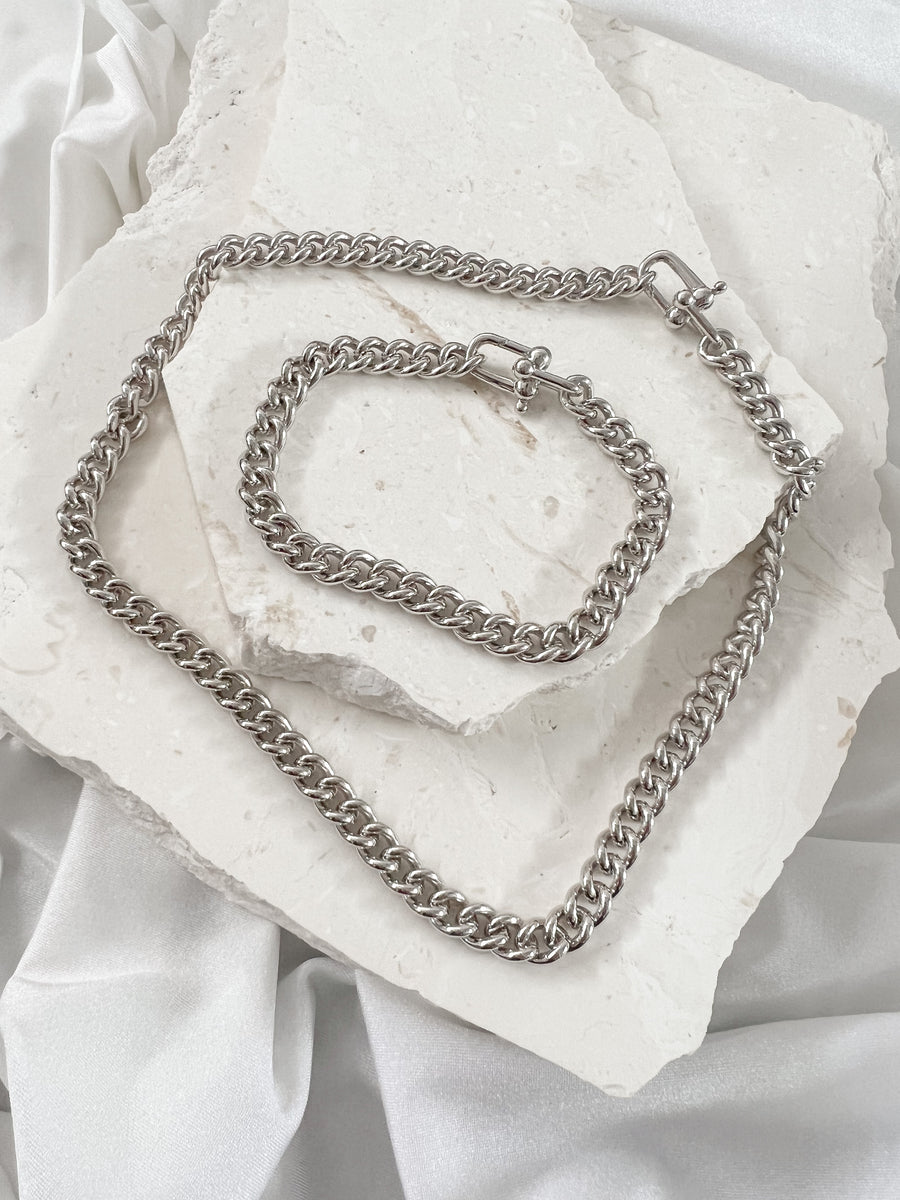 Classic Silver Chain Bracelet