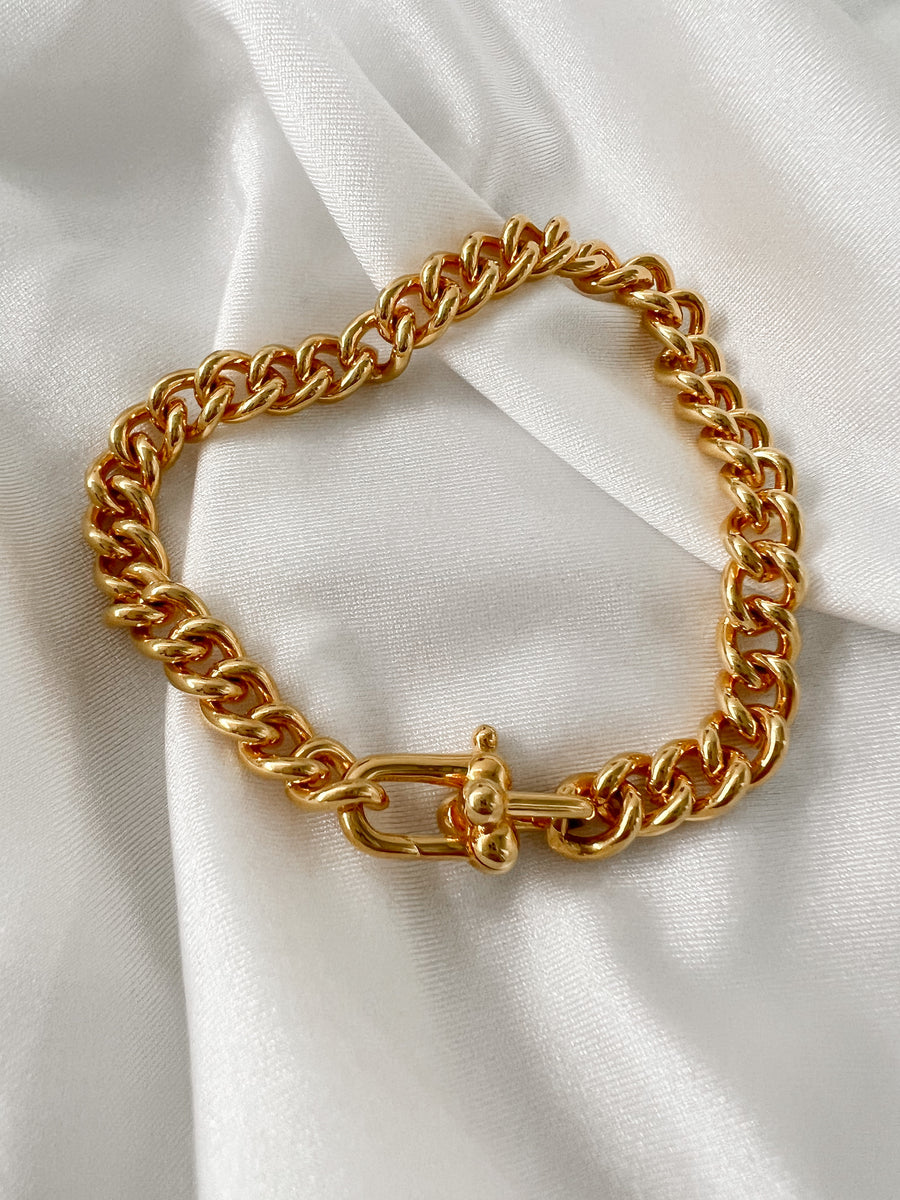 Classic Gold Chain Bracelet