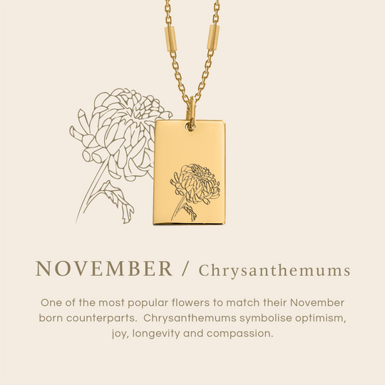 November's Birth Flower - The Chrysanthemum
