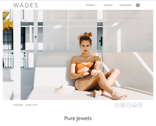 Featured | WADES "Pure Jewels"