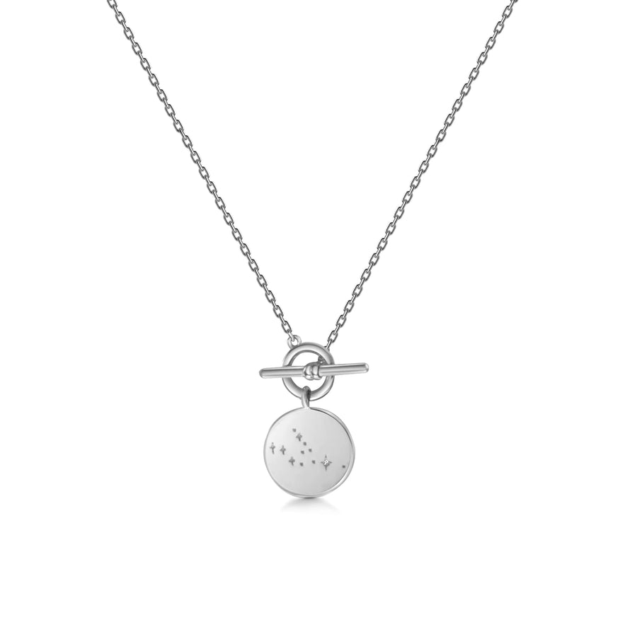 Sterling Silver Engraved Zodiac Necklace - Sagittarius - The Perfect  Keepsake Gift